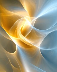 Aufkleber - Swirling Lines of a Chaotic Attractor Illustrating Sensitivity in a Dynamic System