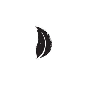 Quill In cartoon, hand-drawn flat style. image for social media, websites and UI. Isolated 2D vector design in logo, icon, sketch style, simple line vector, single color. AI Generative Art.