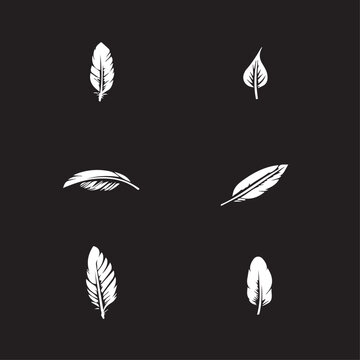 Quill In cartoon, hand-drawn flat style. image for social media, websites and UI. Isolated 2D vector design in logo, icon, sketch style, simple line vector, single color. AI Generative Art.