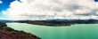 © Michael Marquand - Panoramic image of Red Rock beach surrounding Lago Nordenskjold in Torres Del Paine National park, Patagonia, Chile, South America..