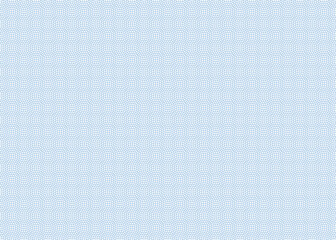 Aufkleber - Seamless geometric blue line curves guilloche vector pattern for banknotes or certificates.