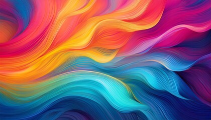 Poster -  A vibrant, abstract grainy background with a colorful mash of light and bright tones create_1(758)