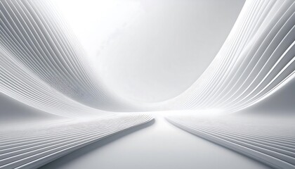 Poster -  Modern minimalist white background with clean lines and a futuristic feel suitable for digi_1(1473)