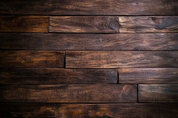 wooden coffee brown wood background planks floor wall cladding - generative ai. Beautiful simple AI generated image