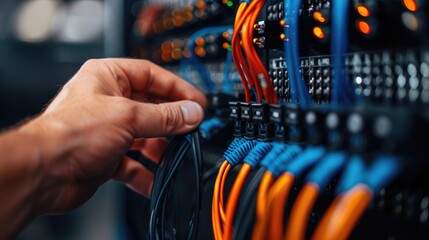 Poster - Developing an electronic prototype board with effective signal wiring solutions