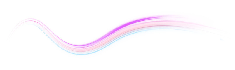 Fototapete - Luminous green neon waves PNG. Colored shiny sparks of spiral wave. Vector PNG glitter light fire flare trace.	