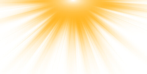 Aufkleber - PNG sunlight special lens flare light effect. Transparent yellow sunlight special lens flash light effect. Front solar flare lenses. 