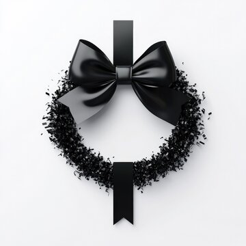 Black Friday on White Background