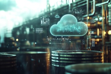Poster - Explore the fusion of cloud technology and manufacturing automation, enhancing diagnostics and communication in industrial environments