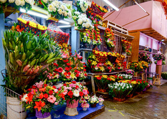 stall in a market