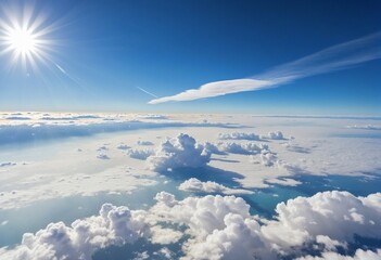 Canvas Print - Celebrating Clean Air: Blue Skies and a Healthy Environment