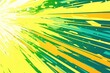 © Uliana - Intense comic book-style background featuring vibrant green and yellow speed lines, creating a high-energy motion effect for dynamic and action-packed designs..