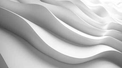 Aufkleber - Elegant White Background with Diagonal Light and Shadow Stripes