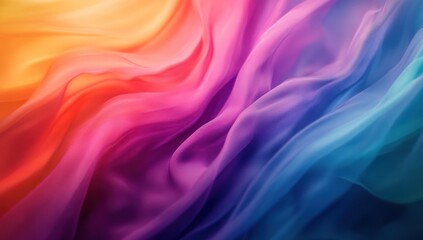 Poster - Abstract Colorful Fabric Texture
