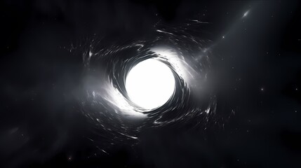 Wall Mural - digital technology futuristic silver white luminous energy poster background