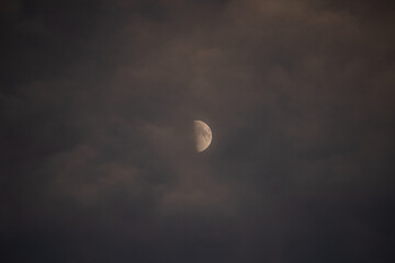 moon in the sky