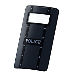 Poster - 3D Police Riot Shield