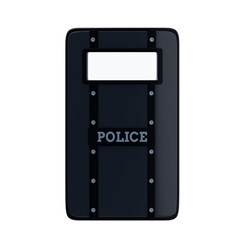 Poster - 3D Police Riot Shield