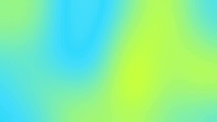 Wall Mural - Smooth blend of green and blue hues creating a calming and modern abstract gradient. Elegant and fluid gradient motion design with cool green and blue color transitions. Dynamic gradient background