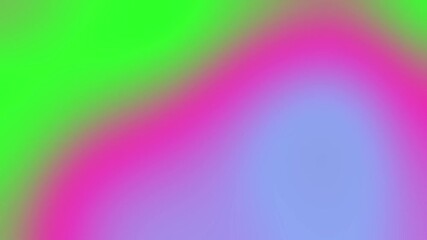 Wall Mural - abstract gradient animation blending vibrant pink, green, and blue hues with smooth transitions. sof