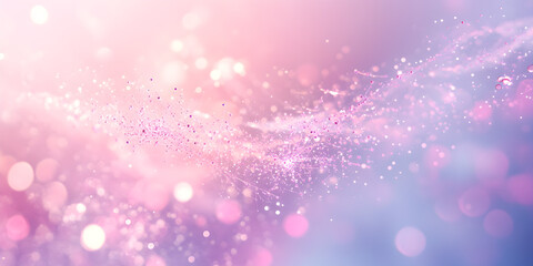 Poster - Abstract Dreamy Sparkles: A delicate and ethereal abstract background with swirling, iridescent sparkles, capturing a soft and enchanting glow. This dreamy image evokes feelings of wonder, magic.