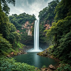 waterfall in the forest