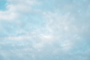 Wall Mural - cloudy sky air