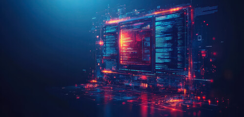 Poster - Innovative Business Solutions with AI: Machine Learning and Digital Marketing Interface