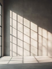 Poster - Interior room with large window