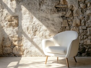 Stone Wall Chair