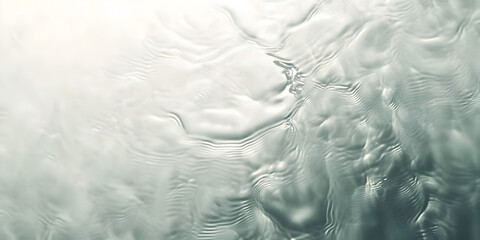 Poster - abstract water flow: an ethereal texture of rippling water, captured in a mesmerizing abstract compo
