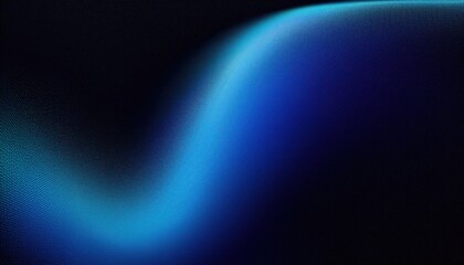 Poster - Ethereal Deep Blue Gradient Background with Subtle Starry Texture, Evoking a Cosmic Atmosphere Perfect for Space Themed Visuals, Futuristic Designs, and Digital Art Projects