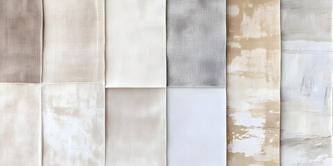 Poster - textured neutral palette: abstract art background