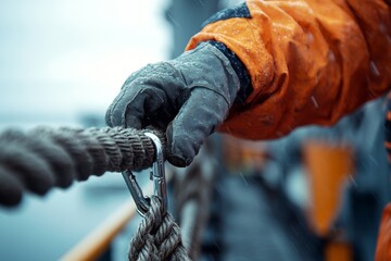 A man in a yellow helmet and safety gear is working on a construction site