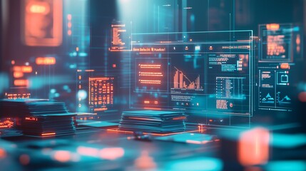 Fototapete - Explore the impact of cost of capital on investment funding strategies for sustainable growth in business development