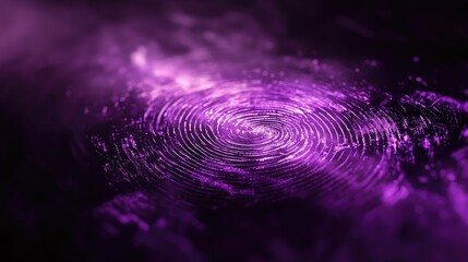 Poster - Abstract Purple Spiral Background Design