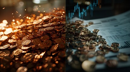 Poster - Analyze the impact of increasing coin accumulation on financial growth trends in contemporary markets