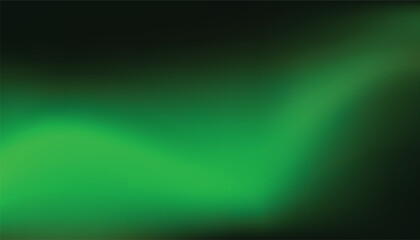 Leinwandbilder - Green abstract background. dark gradient design. dark green color gradient wallpaper. wide banner size. green gradient background with smooth style