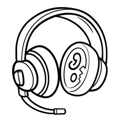Poster - 365 days of technical support isolated icon, phone support modern icon with editable stroke