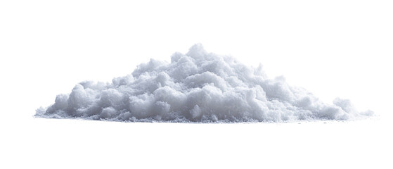 Aufkleber - Pile of white snow isolated white background