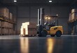 © SunPunjiStudio - Forklift Warehouse Cargo.