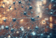 © wafi - concept link machine artificial array illustration problems solving deep network visualisation neural intelligence nodes simulated learning algorithm