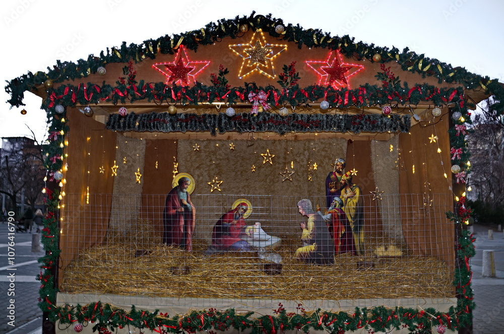 One of the annual options for recreating the Nativity of Christ, when ...