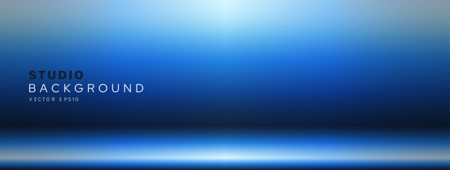 Wall Mural - shiny dark blue color gradient backround banner vector design