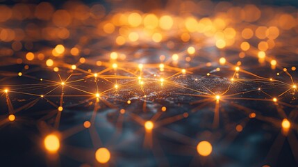 Poster - Abstract Network of Bright Dot Connections at Scale