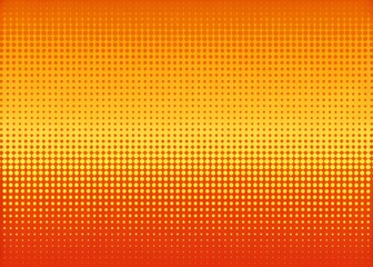 Poster - Halftone Orange Background with Gradient for Professional Presentations, Marketing, or Creative Projects - Vibrant and Dynamic Backdrop for Visual Communication