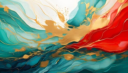 Wall Mural - Abstract and colorful background image