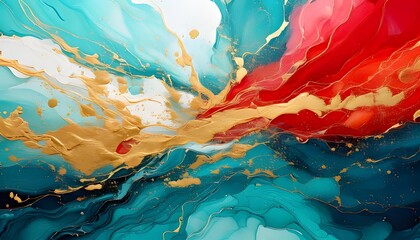 Wall Mural - Abstract and colorful background image