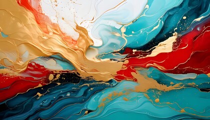 Wall Mural - Abstract and colorful background image