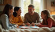 © Leah - Family Fun: Playing a Board Game Together
